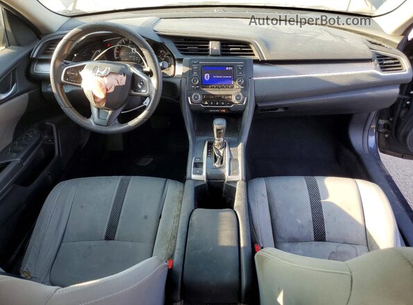 19XFC2F5XHE043473 2017 HONDA CIVIC Black Widok deski rozdzielczej