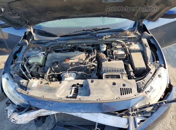 19XFC2F5XHE043473 2017 HONDA CIVIC Black Widok wnętrza z tyłu