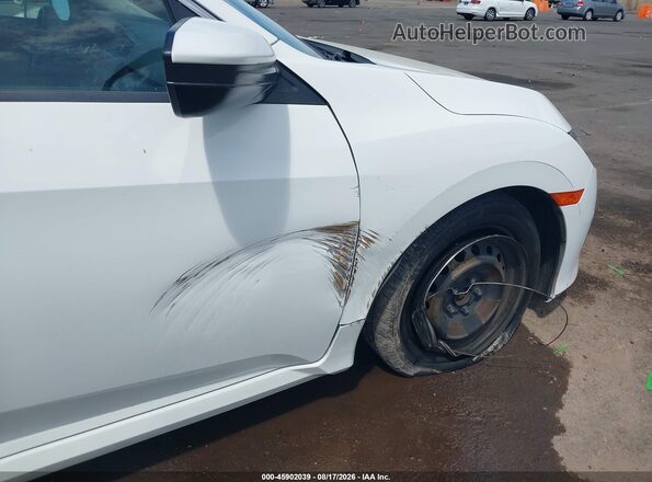 19XFC2F5XHE233497 2017 HONDA CIVIC Белый Вид спереди