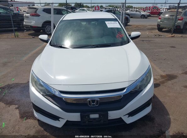 19XFC2F5XHE233497 2017 HONDA CIVIC Белый Вид щитка приборов