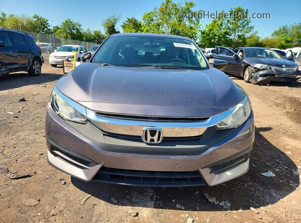 19XFC2F5XJE011452 2018 HONDA CIVIC Charcoal Вид спереду