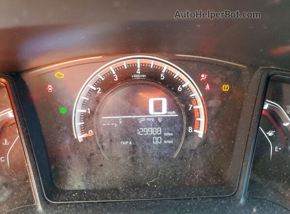 19XFC2F5XJE021656 2018 HONDA CIVIC Серый Вид щитка приборов