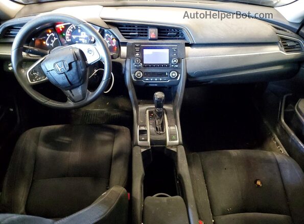 19XFC2F5XJE028106 2018 HONDA CIVIC Black Vista del salpicadero