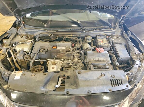 19XFC2F5XJE028106 2018 HONDA CIVIC Black Vista interior trasera