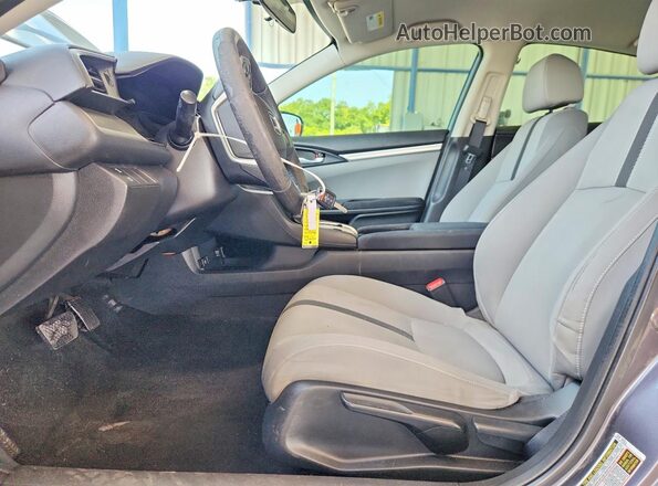 19XFC2F5XJE028123 2018 HONDA CIVIC Black Вид салону спереду