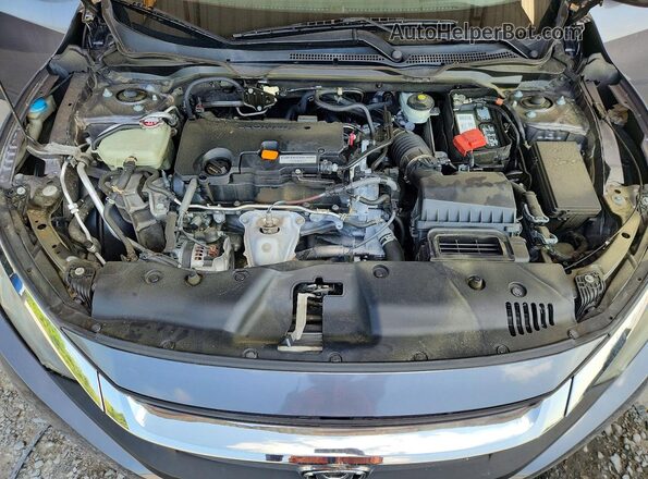 19XFC2F5XJE028123 2018 HONDA CIVIC Black Вид задньої частини салону