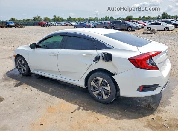 19XFC2F60KE012376 2019 HONDA CIVIC White Задня ліва чверть