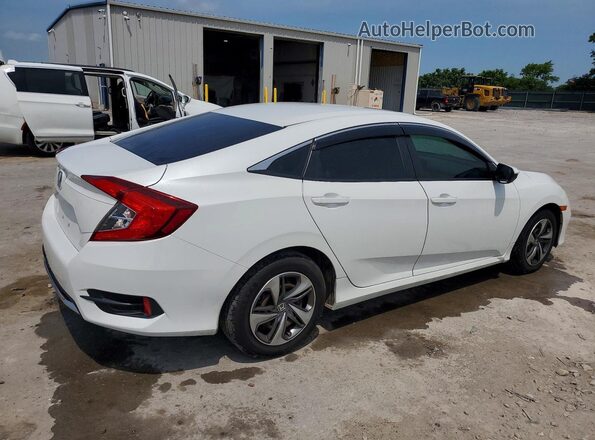 19XFC2F60KE012376 2019 HONDA CIVIC White Задня права чверть