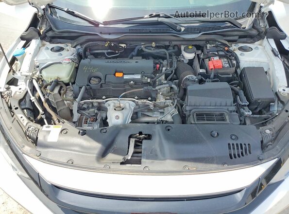 19XFC2F60KE012376 2019 HONDA CIVIC White Вид задньої частини салону