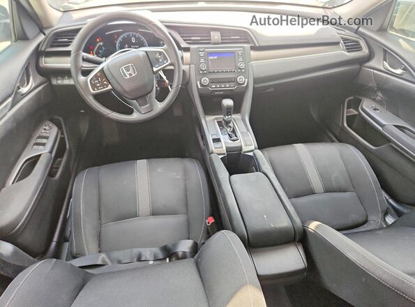 19XFC2F60LE000181 2020 HONDA CIVIC Black Вид панелі приладів