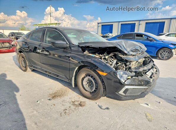 19XFC2F60LE000181 2020 HONDA CIVIC Black Передня права чверть