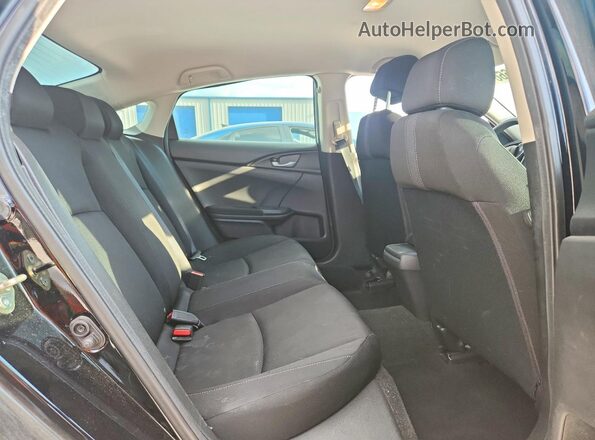19XFC2F60LE000181 2020 HONDA CIVIC Black Вид задніх сидінь
