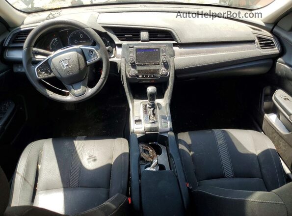 19XFC2F61GE043322 2016 HONDA CIVIC Black Вид панелі приладів