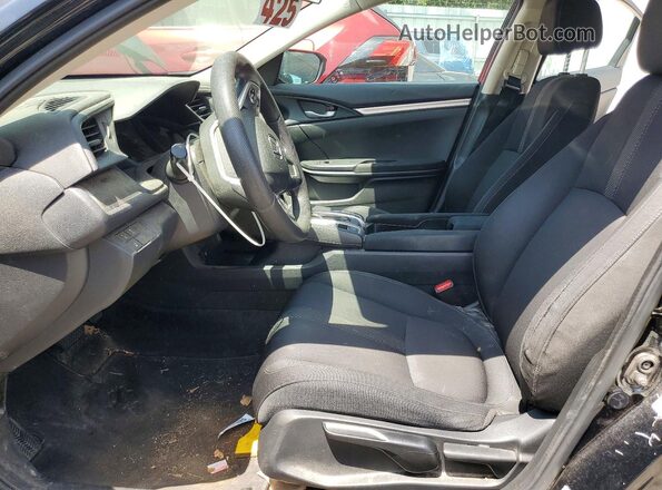 19XFC2F61GE043322 2016 HONDA CIVIC Black Вид салону спереду