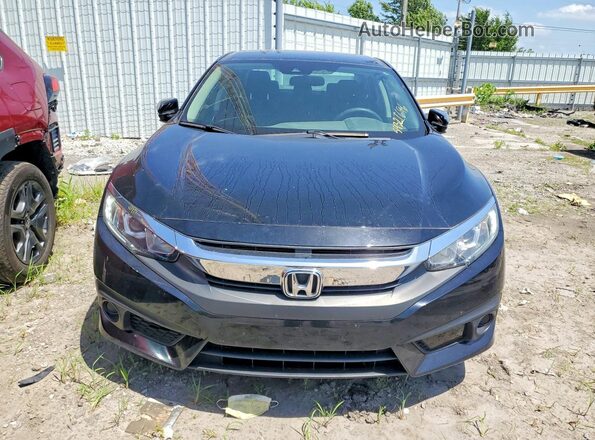 19XFC2F61GE043322 2016 HONDA CIVIC Black Вид спереду