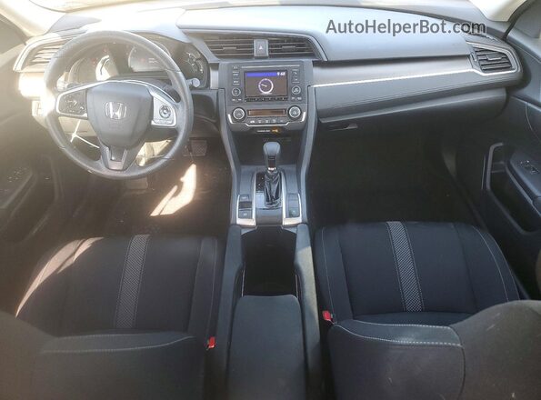19XFC2F61KE010555 2019 HONDA CIVIC Black Առջևի վահանակի տեսք