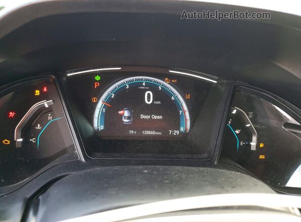 19XFC2F61KE013049 2019 HONDA CIVIC Gray 