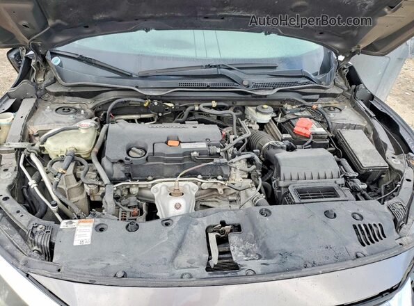 19XFC2F61KE013049 2019 HONDA CIVIC Gray 