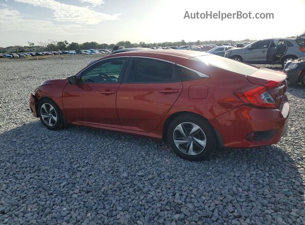 19XFC2F61KE213543 2019 HONDA CIVIC Red უკანა მარცხენა