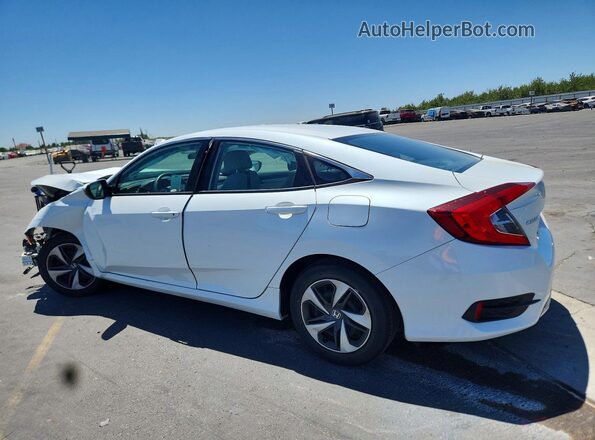 19XFC2F61KE214840 2019 HONDA CIVIC White უკანა მარცხენა