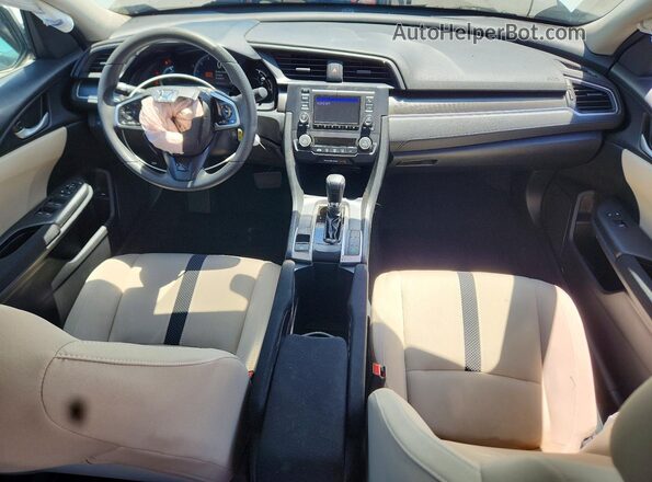 19XFC2F61KE214840 2019 HONDA CIVIC White წინა პანელის ხედი