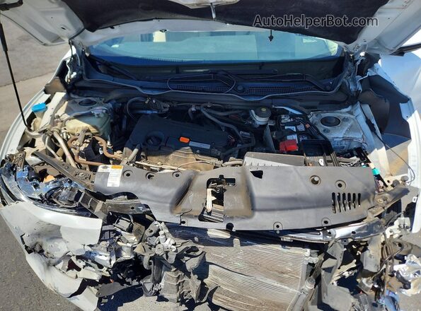 19XFC2F61KE214840 2019 HONDA CIVIC White უკანა სალონის ხედი