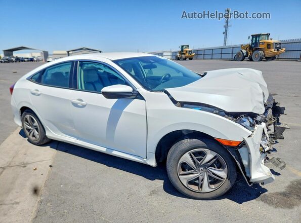 19XFC2F61KE214840 2019 HONDA CIVIC White წინა მარჯვენა