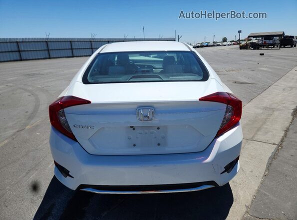 19XFC2F61KE214840 2019 HONDA CIVIC White უკანა ხედი
