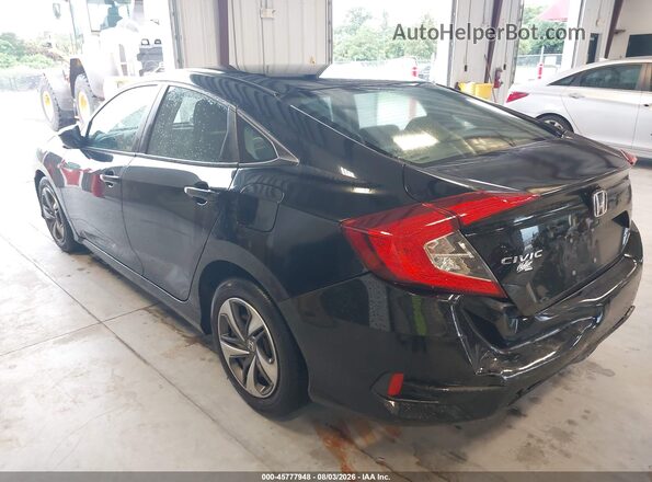 19XFC2F61LE021766 2020 HONDA CIVIC Black Tył lewy