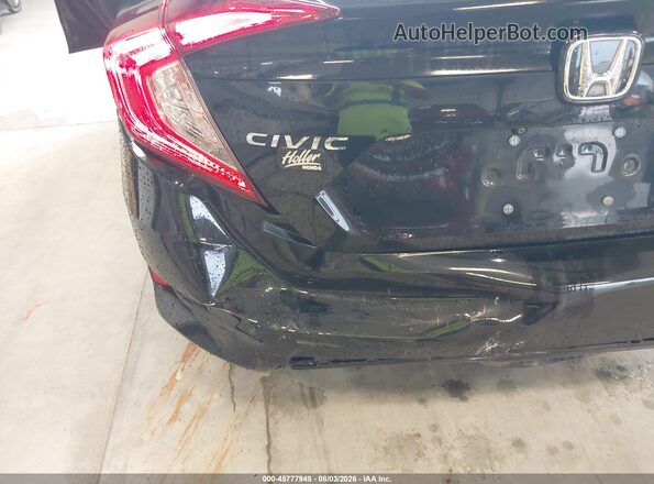 19XFC2F61LE021766 2020 HONDA CIVIC Black Widok z przodu