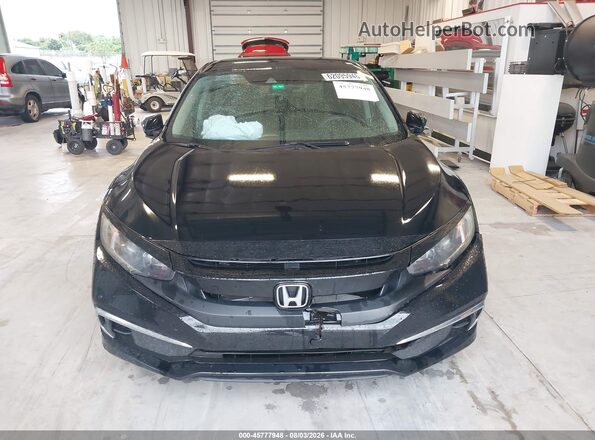 19XFC2F61LE021766 2020 HONDA CIVIC Black Widok zestawu wskaźników