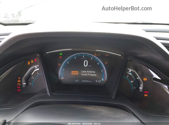 19XFC2F61LE202205 2020 HONDA CIVIC Blue უკანა სავარძლების ხედი