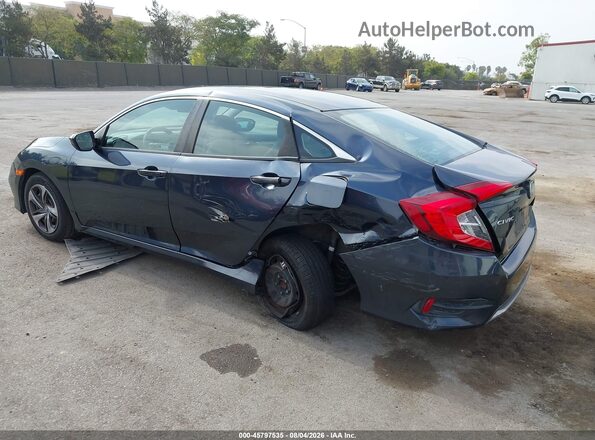 19XFC2F61LE202205 2020 HONDA CIVIC Blue უკანა მარცხენა