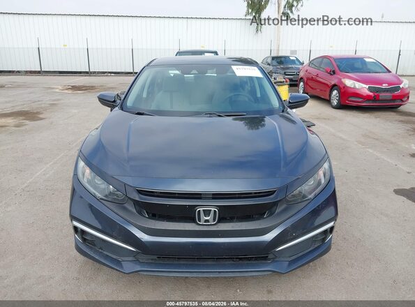 19XFC2F61LE202205 2020 HONDA CIVIC Blue ხელსაწყოთა პანელის ხედი