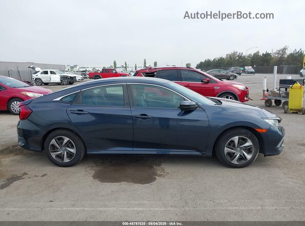 19XFC2F61LE202205 2020 HONDA CIVIC Blue უკანა სალონის ხედი