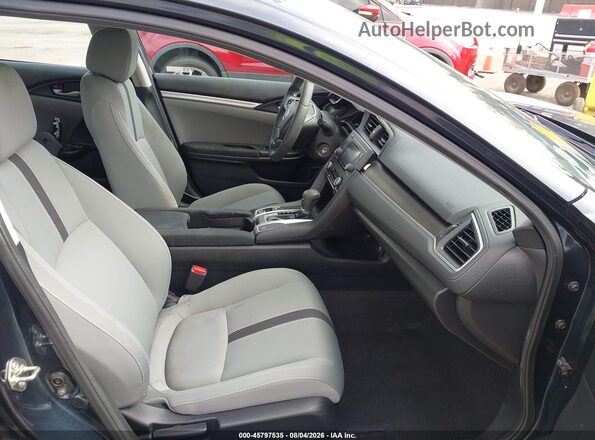 19XFC2F61LE202205 2020 HONDA CIVIC Blue წინა სალონის ხედი