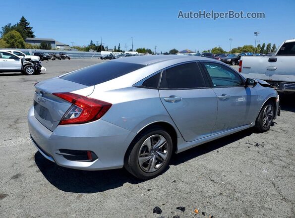 19XFC2F61LE211583 2020 HONDA CIVIC Silver უკანა მარჯვენა
