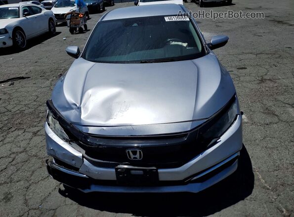 19XFC2F61LE211583 2020 HONDA CIVIC Silver წინა ხედი