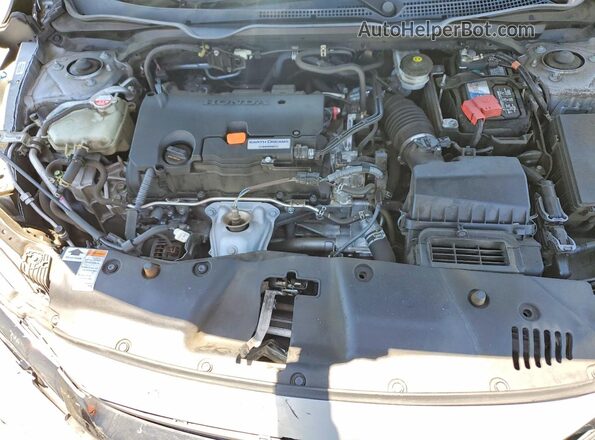 19XFC2F61LE211583 2020 HONDA CIVIC Silver უკანა სალონის ხედი