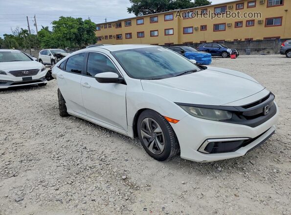 19XFC2F62KE013979 2019 HONDA CIVIC White Передня права чверть