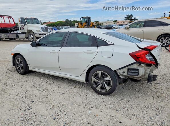19XFC2F62KE013979 2019 HONDA CIVIC White Задня ліва чверть