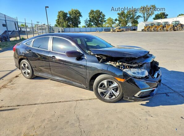 19XFC2F62KE210747 2019 HONDA CIVIC Black Передня права чверть