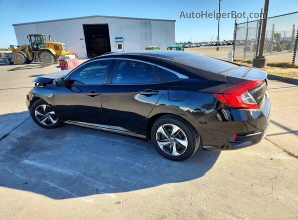 19XFC2F62KE210747 2019 HONDA CIVIC Black Задня ліва чверть