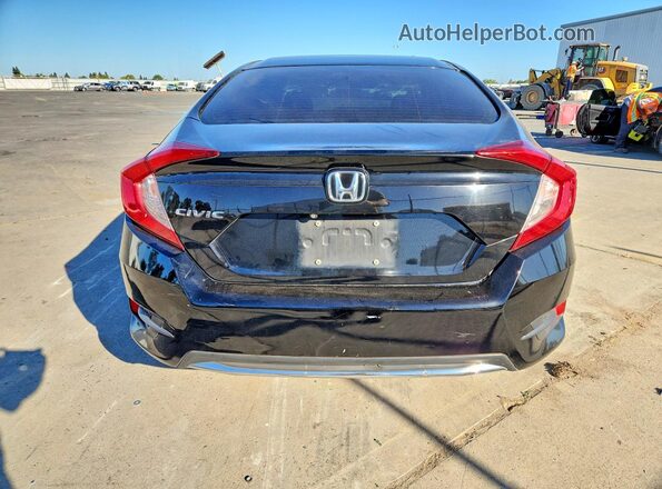 19XFC2F62KE210747 2019 HONDA CIVIC Black Вид ззаду