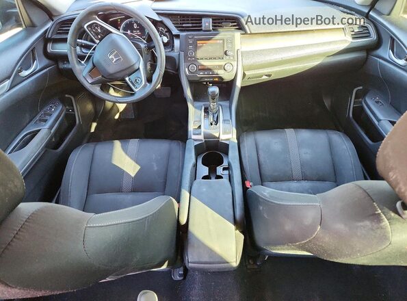 19XFC2F62KE210747 2019 HONDA CIVIC Black Вид панелі приладів