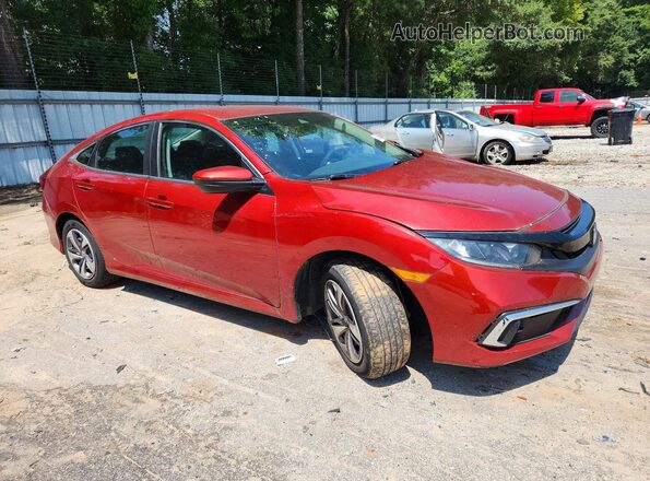 19XFC2F62LE004880 2020 HONDA CIVIC Red Przód prawy