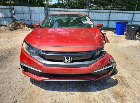 19XFC2F62LE004880 2020 HONDA CIVIC Red Widok z przodu