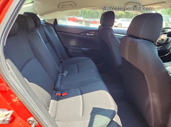 19XFC2F62LE004880 2020 HONDA CIVIC Red Widok tylnych siedzeń
