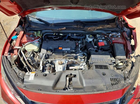 19XFC2F62LE004880 2020 HONDA CIVIC Red Widok wnętrza z tyłu