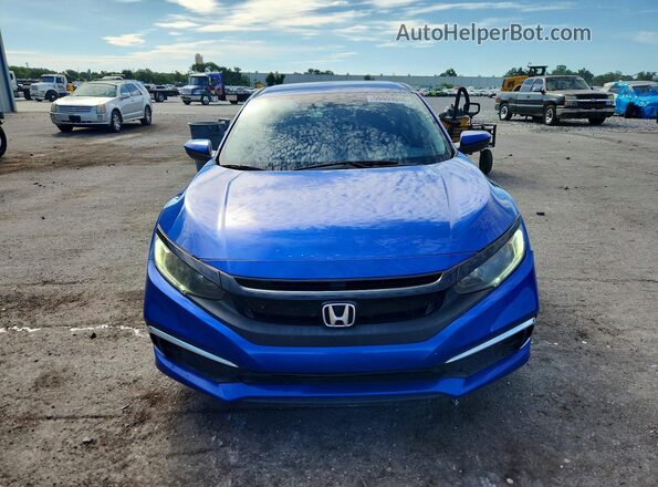19XFC2F62LE005446 2020 HONDA CIVIC Blue Vista frontal
